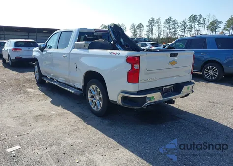 2022 Chevrolet Silverado 1500 Ltd 4Wd Standard Bed Ltz из США, поврежденный, VIN 3GCUYGEL5NG171366